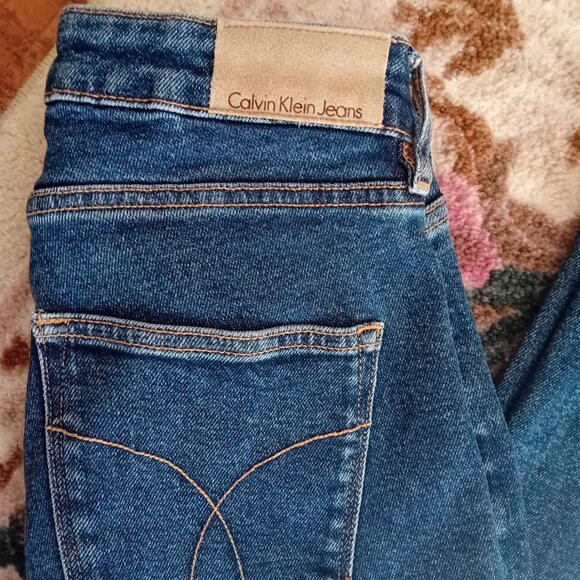 Calvin Klein High Rise Ankle Skinny Jeans SIZE 27 - Picture 2 of 6
